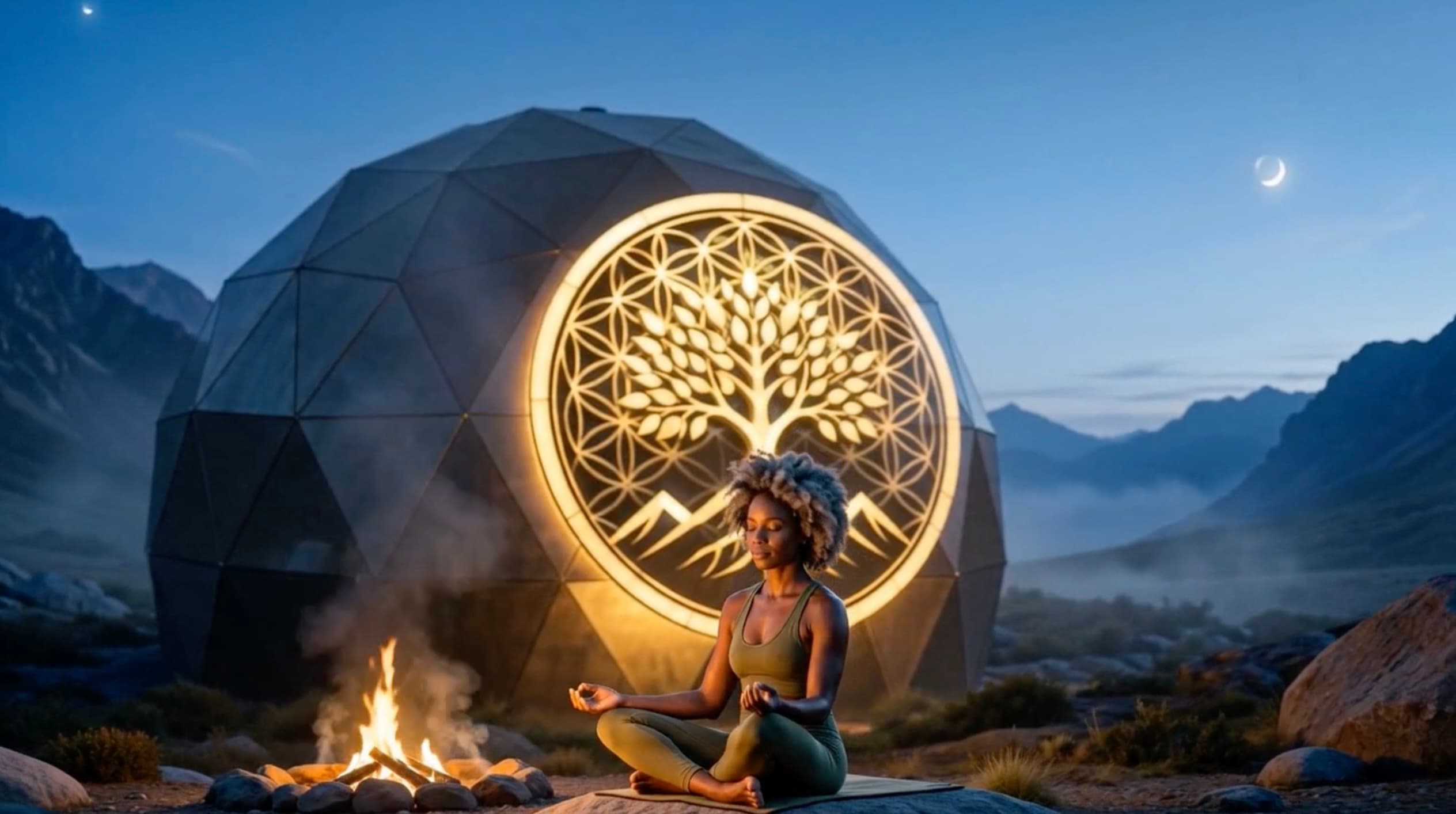 Meditation practice with the Soul of the Valley mark